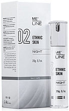 Емульсія депігментувальна нічна для фототипів IV-VI - Me Line 02 Ethnic Skin Night — фото N1