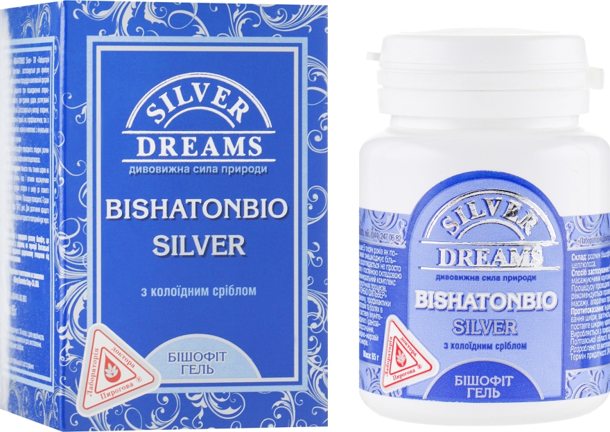 Бишофит гель - Лаборатория доктора Пирогова Bishatonbio Silver