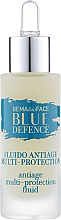 Антивіковий мультизахисний флюїд для обличчя - Bema Cosmetici BemaBioFace Blue Defence Anti-Aging Multi-Protect Fluid — фото N1