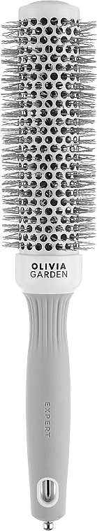 Термобрашинг 35 мм - Olivia Garden Expert Blowout Shine WHITE&GREY 35