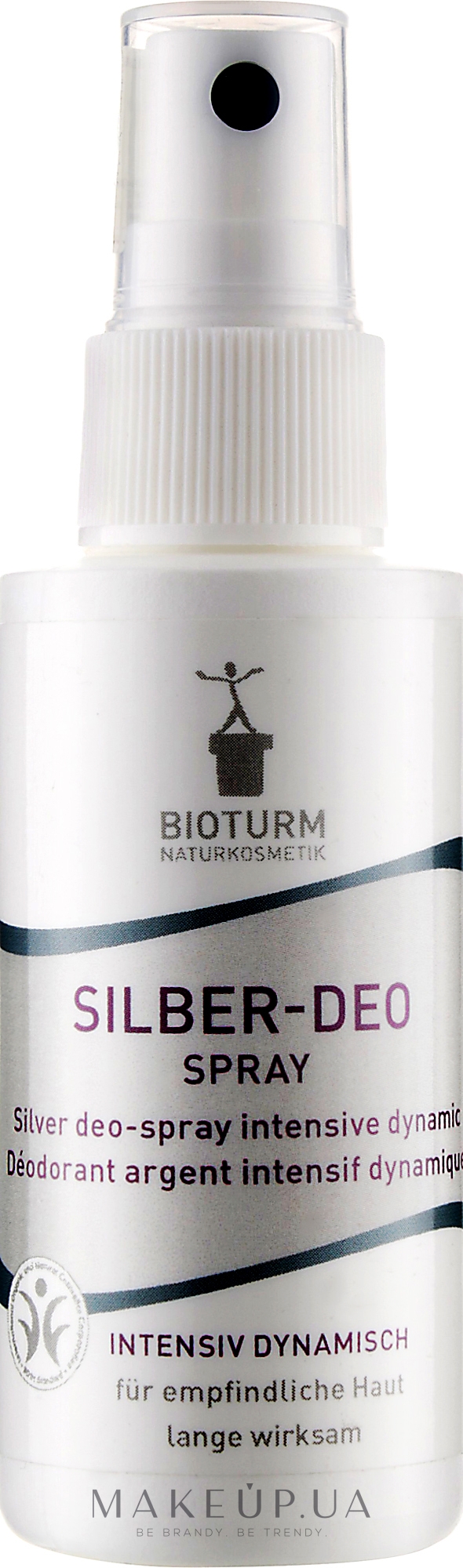 Дезодорант-спрей "Динамик" - Bioturm Silber-Deo Intensiv Dynamisch Spray No.87 — фото 50ml