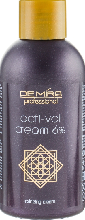 Окислювальна емульсія 6 % - Demira Professional Acti-Vol Cream — фото N6