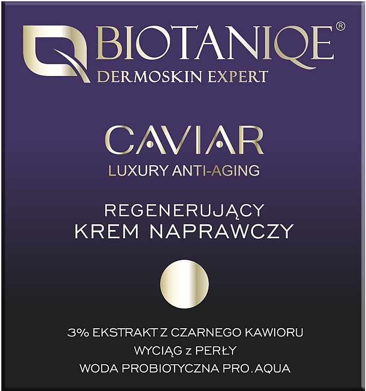 Інтенсивний крем для обличчя проти зморщок 60+ - Biotaniqe Caviar Luxury Anti-Aging Face Cream — фото N1