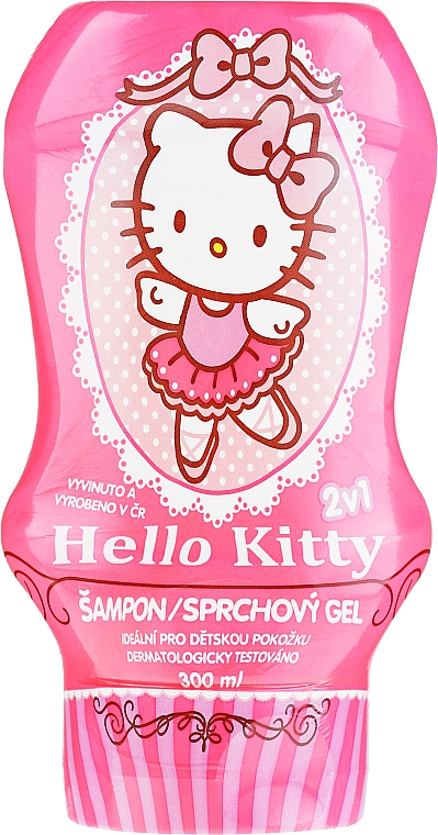 Шампунь-гель для душу - VitalCare Hello Kitty Shampoo And Shower Gel — фото N1