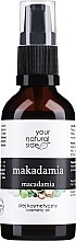 Натуральное масло макадамии с пипеткой - Your Natural Side Makadamia Organic Oil — фото N1