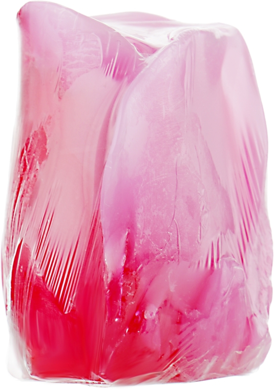 Глицериновое мыло ручной работы "Бутон розы", розовое - BioFresh Rose Blossom Glycerin Soap