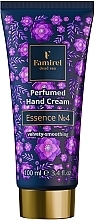 Парфумерія, косметика Парфумований крем для рук "Essence №4" - Famirel Perfumed Hand Cream