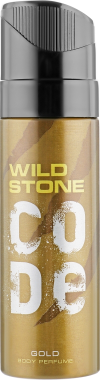 Парфумований спрей для тіла - Wild Stone Code Gold — фото N2