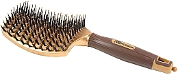 Парфумерія, косметика Гребінець для волосся професійна HB006, золотиста - Roro Professional Magic Comb