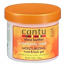 Зволожувальний гель для волосся - Cantu Shea Butter Natural Hair Moisturizing Twist & Lock Gel — фото N1