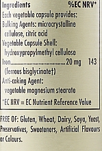 Харчова добавка, 20 мг - Solgar Gentle Iron Food Supplement — фото N4