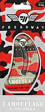Духи, Парфюмерия, косметика Ароматизатор для автомобиля "Cool Cola" - Fresh Way Camouflage AutoBliss