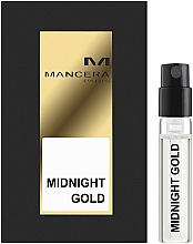 Mancera Midnight Gold - Парфюмированная вода (пробник) — фото N2