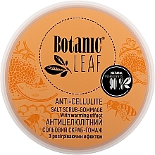 Парфумерія, косметика Скраб-гомаж сольовий антицелюлітний для тіла - Botanic Leaf Anti-Cellulite Salt Scrub-Gommage