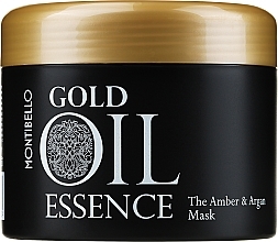 Парфумерія, косметика Маска для волосся - Montibello Gold Oil Essence The Amber And Argan Mask