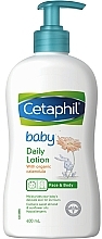 Парфумерія, косметика Дитячий лосьйон для обличчя і тіла - Cetaphil Baby Daily Lotion With Organic Calendula