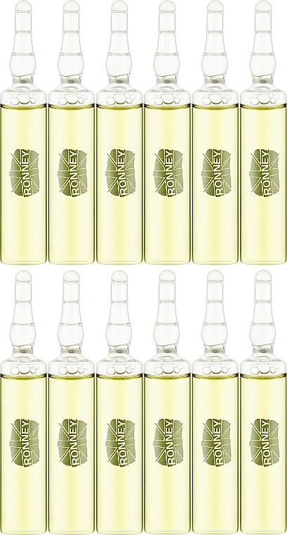 Ампулы для волос восстанавливающие и укрепляющие - Ronney Professional Hair Ampoules Intensive Argan Rejuventing — фото N2