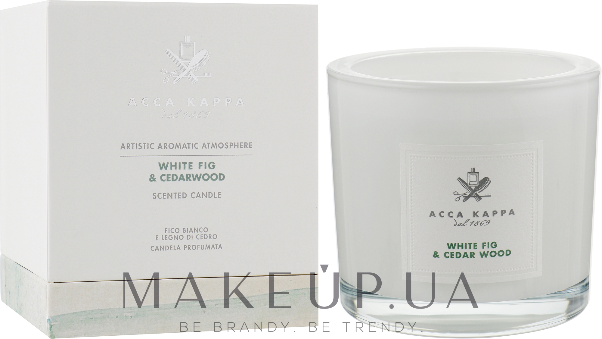 Ароматична свічка "White Fig & Cederwood" - Acca Kappa Scented Candle — фото 180g