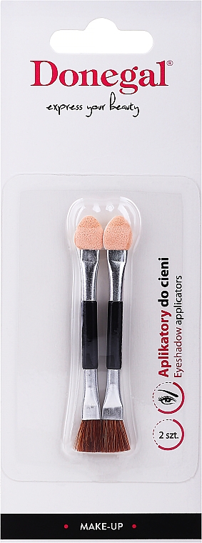 Кисточки для теней, 2 шт - Donegal Eyeshadow Brush — фото N1