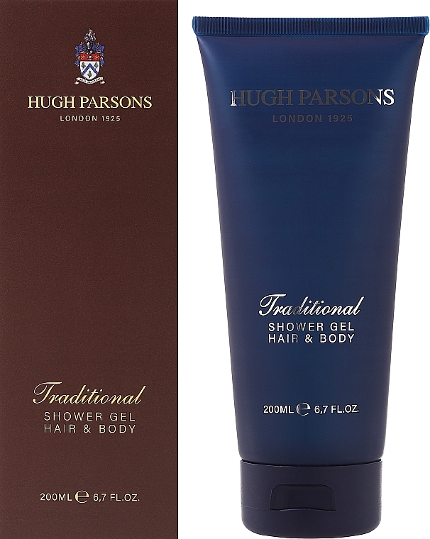 Hugh Parsons Traditional Shower Gel Hair Body - Гель для душу, для тіла — фото N2