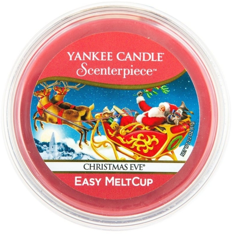 Ароматический воск - Yankee Candle Christmas Eve Scenterpiece Melt Cup — фото N1