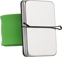 Магнітний браслет на руку для шпильок і невидимок, 21129, зелений - SPL — фото N2