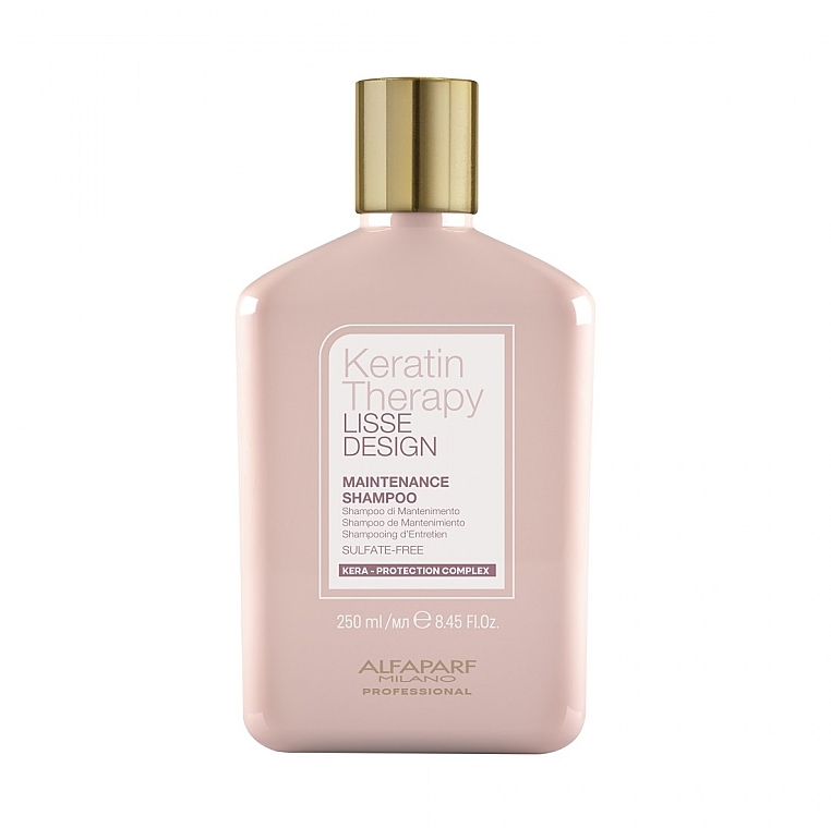 Кератиновий шампунь - Alfaparf Lisse Design Keratin Therapy Maintenance Shampoo * — фото N4