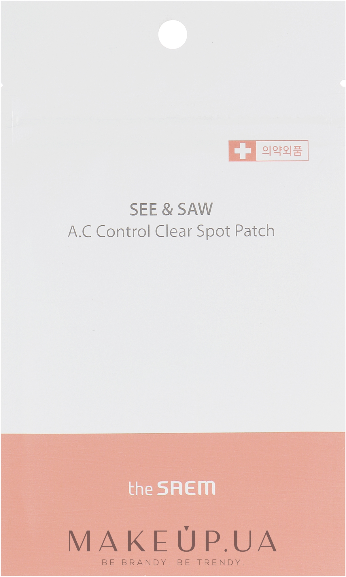 Патчі для проблемної шкіри - The Saem See & Saw A.C Control Spot Patch — фото 24шт