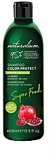 Духи, Парфюмерия, косметика Шампунь для волос - Naturalium Super Food Pommegranate Color Protect Shampoo