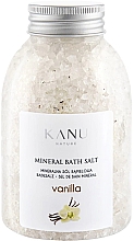 Минеральная соль для ванны "Ваниль" - Kanu Nature Vanilla Mineral Bath Salt — фото N1