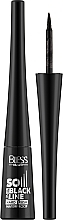 Парфумерія, косметика Підводка для очей - Bless Beauty So Black Line Hard Brush Eyeliner