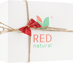 Духи, Парфюмерия, косметика УЦЕНКА Новогодний набор № 5 - Red Natural Gift Set 5 (shm/200ml + sh/gel/200ml + toothpaste/100g + soap/250ml + soap/100g + toy + post/card) *