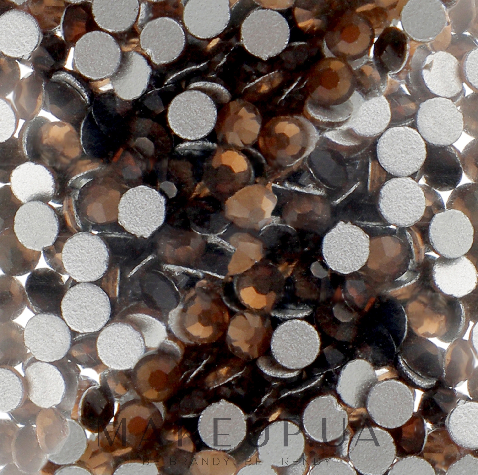 Декоративні кристали для нігтів "Smoked Topaz", розмір SS 043, 200 шт. - Kodi Professional — фото 200шт