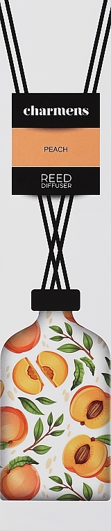 Аромадиффузор "Персик" - Charmens Peach Reed Diffuser  — фото N1