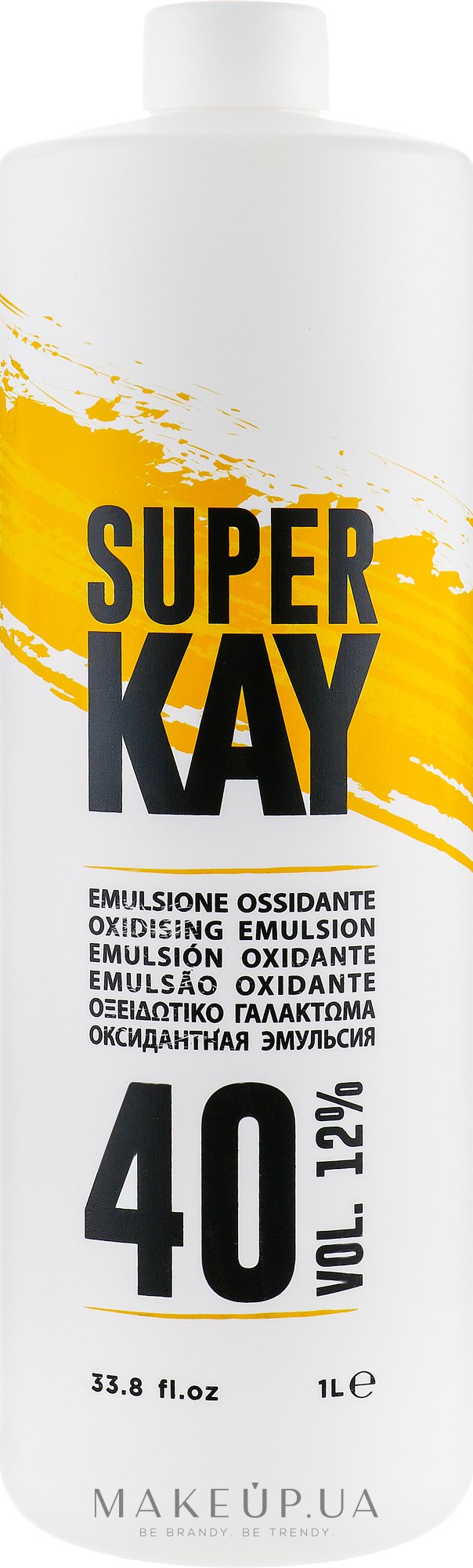 Окислювальна емульсія 40 vol. 12% - KayPro Super Kay — фото 1000ml