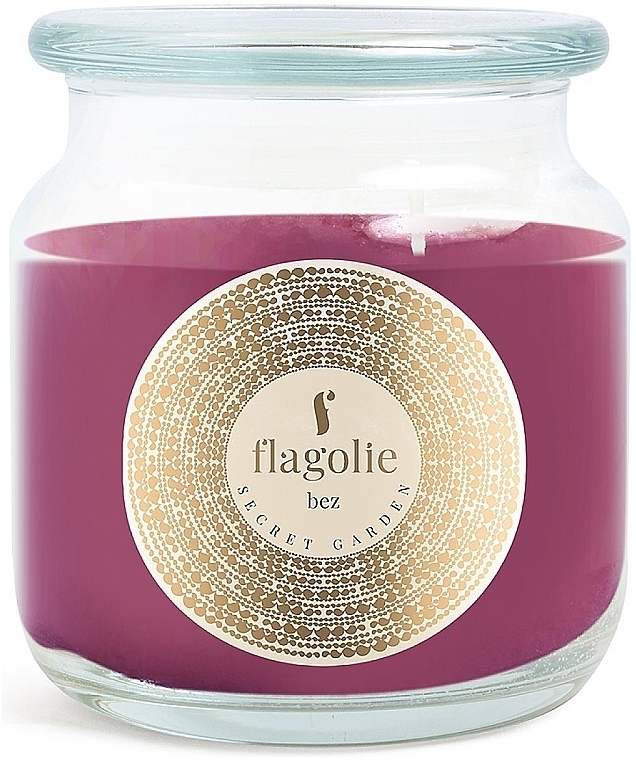 Ароматична свічка "Бузок" - Flagolie Secret Garden Bez Scented Candle — фото N1