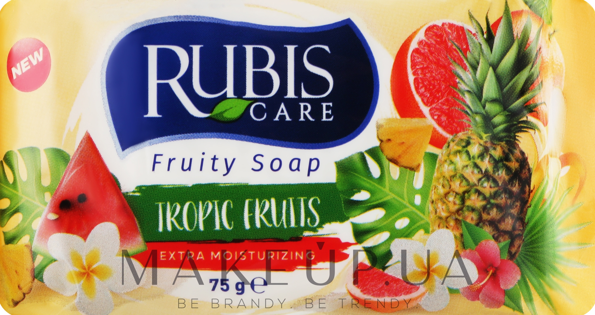 Мыло "Тропические фрукты" - Rubis Care Tropic Fruits Fruity Soap — фото 75g