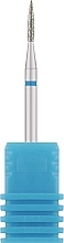 Парфумерія, косметика Фреза алмазна "Полум'я" 243 014B, діаметр 1,4 мм, синя - Nail Drill