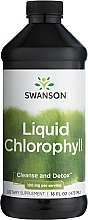 Парфумерія, косметика Харчова добавка "Хлорофіл рідкий" - Swanson Liquid Chlorophyll