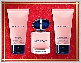 Giorgio Armani My Way - Набор (edp/50ml + b/lot/50ml + sh/gel/50ml) — фото N3