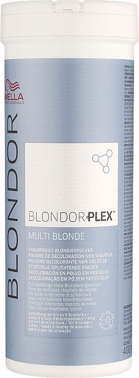 Знебарвлювальна пудра - Wella Professionals BlondorPlex Multi Blonde Lightener — фото N1