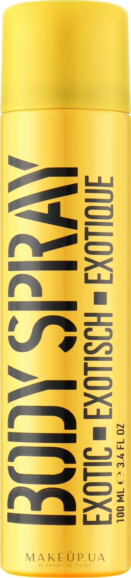 Спрей для тіла "Екзотичний жовтий" - Mades Cosmetics Stackable Exotic Body Spray — фото 100ml