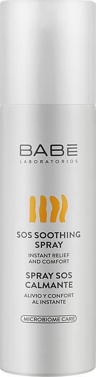 Успокаивающий SOS-спрей для раздраженной и атопической кожи - Babe Laboratorios SOS Soothing Spray