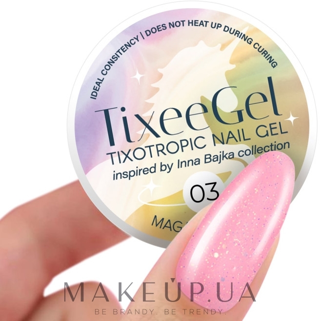 Однофазний гель для нігтів - Maga Cosmetics TixeeGel — фото T03