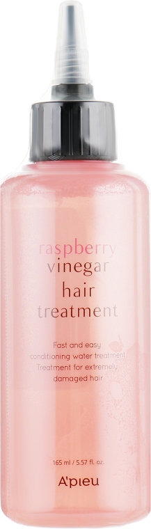 Бальзам для волосся з малиновим оцтом - A'pieu Raspberry Vinegar Hair Treatment — фото N1