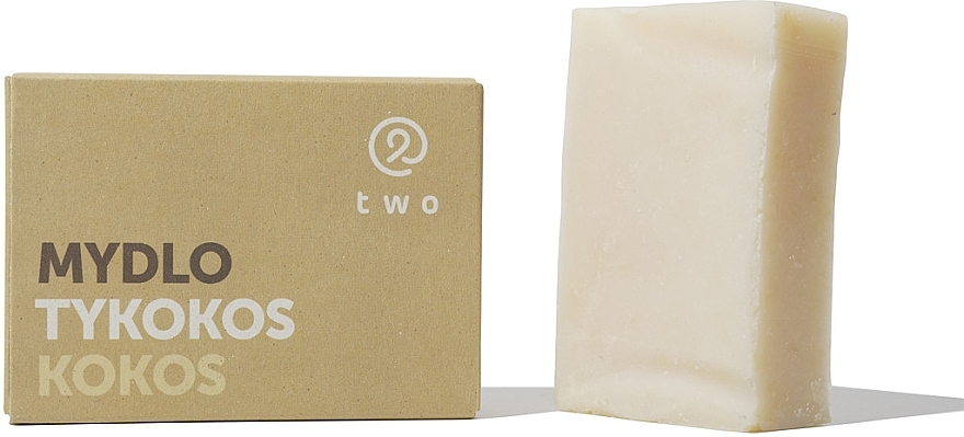 Твердое мыло "Кокос" - Two Cosmetics Tykokos Solid Soap — фото N1