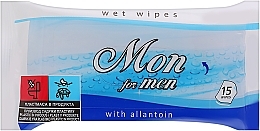 Духи, Парфюмерия, косметика Влажные салфетки для мужчин - Areon Mon Wet Wipes Men