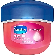 Вазелиновый бальзам для губ "Розовые губы" - Vaseline Lip Therapy Rosy Lips — фото N3