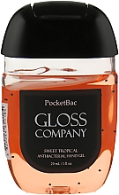 Духи, Парфюмерия, косметика Антисептик для рук - Gloss Company Pocket Bac Sweet Tropical Anti-Bacterial Hand Gel