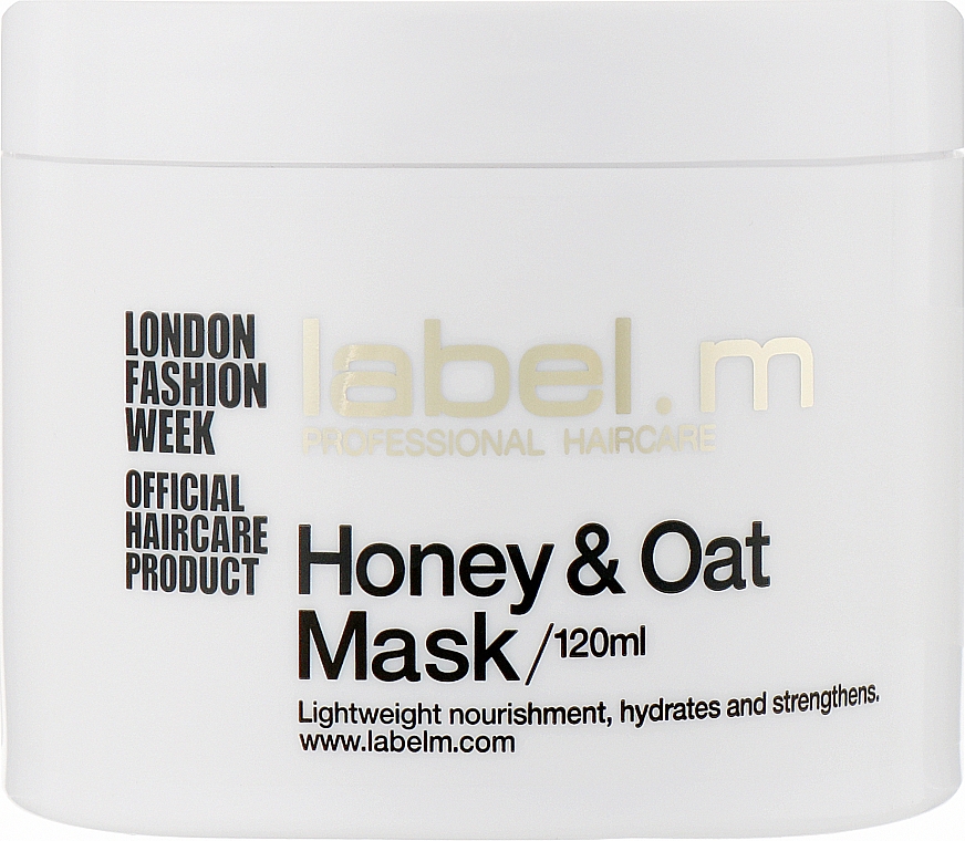 Питательная маска "Мед и Овес" для сухих и обезвоженных волос - Label.m Nourishing Mask Honey and Oats  — фото N1